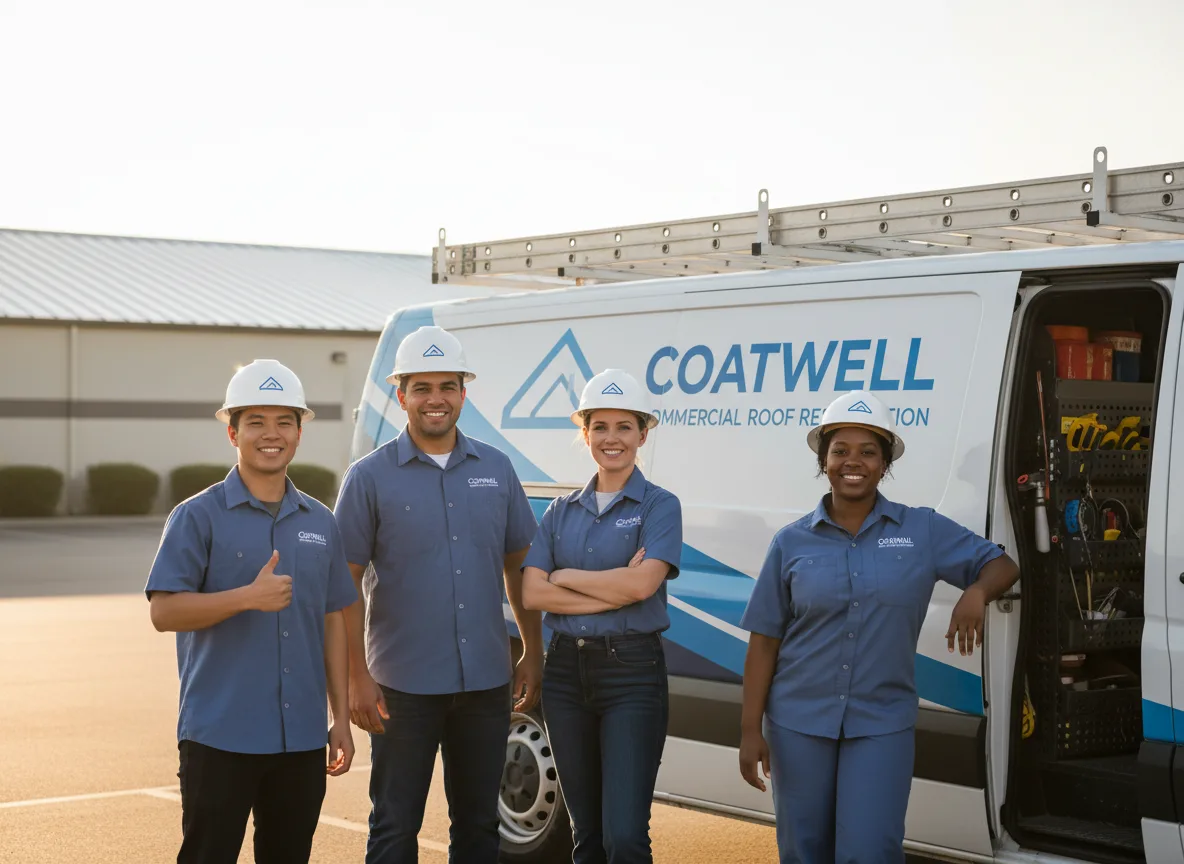 Commercial roof coating company in Exeter, RI
